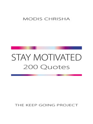 cover image of Stay Motivated
